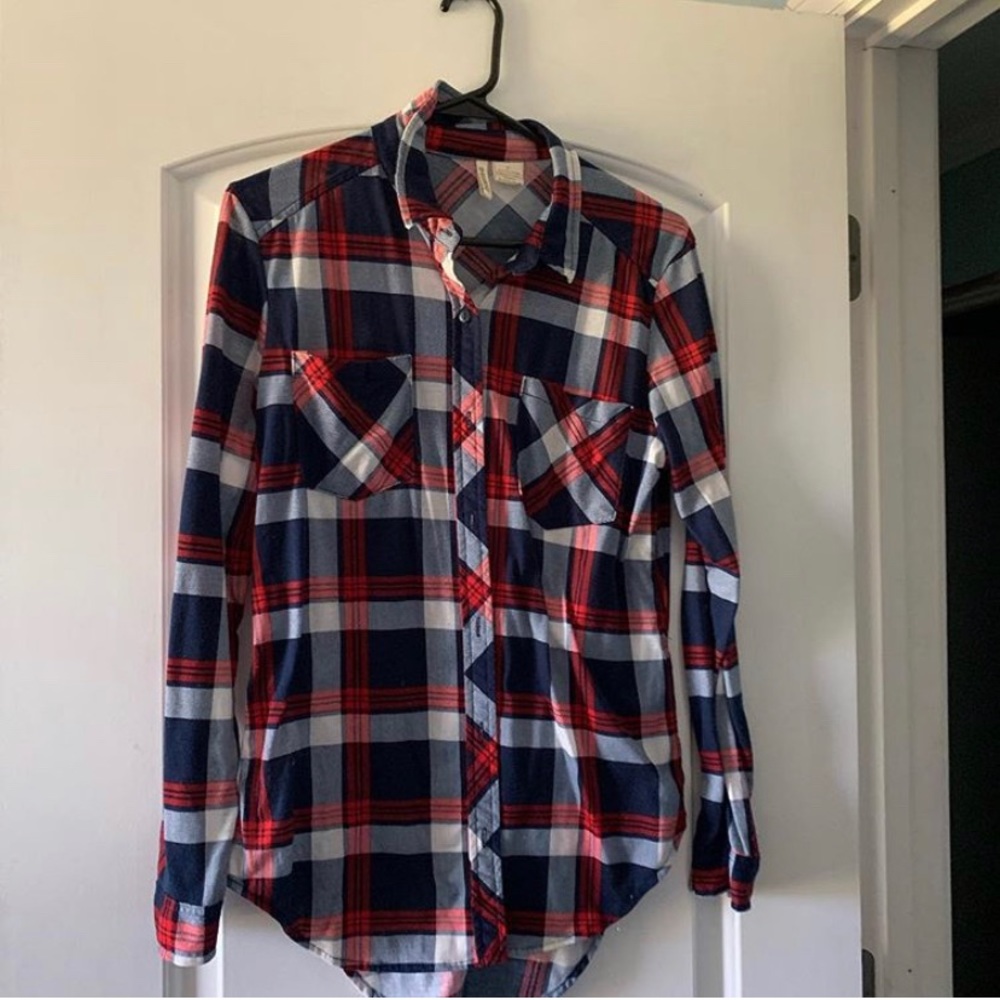 Plaid shirt worn a few times.